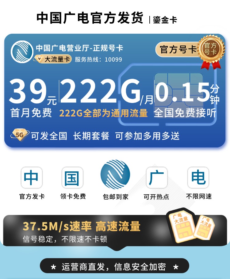 广电鎏金卡